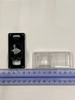 Адаптер под заднюю камеру в подсветку номера Toyota Prado 120, Land Cruiser 2002+(запаска под полом)