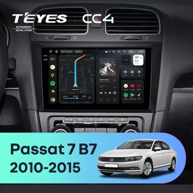 Штатная магнитола Teyes CC4 6/64 Volkswagen Passat 7 B7 (2010-2015)