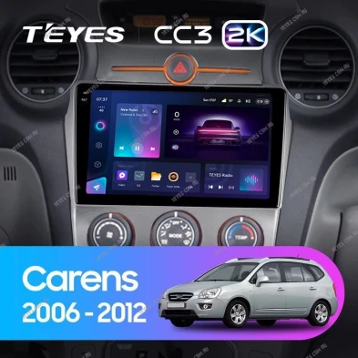 Штатная магнитола Teyes CC3 2K 4/64 Kia Carens UN (2006-2012) F1