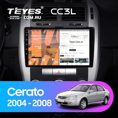 Штатная магнитола Teyes CC3L 4/32 Kia Cerato (2004-2008) F2