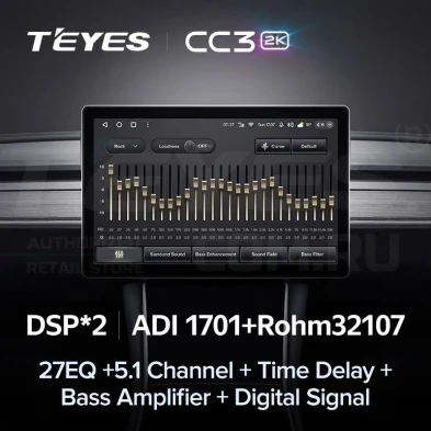 Штатная магнитола Teyes CC3 2K 6/128 Volkswagen EOS (2006-2015) (11")