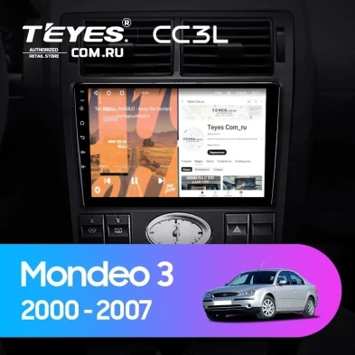 Штатная магнитола Teyes CC3L 4/64 Ford Mondeo 3 (2000-2007) F1
