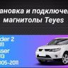 Штатная магнитола Teyes CC3 2K 4/32 Citroen C-Crosser 1 (2007-2013) Декор Тип-B