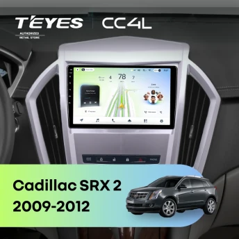 Штатная магнитола Teyes CC4L 6/64 Cadillac SRX 2 (2009-2012)