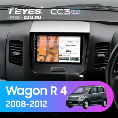 Штатная магнитола Teyes CC3 2K 6/128 Suzuki Wagon R 4 (2008-2012)
