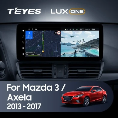 Штатная магнитола Teyes LUX ONE 360 6/128 Mazda 3 BM (2013-2017) Тип-A