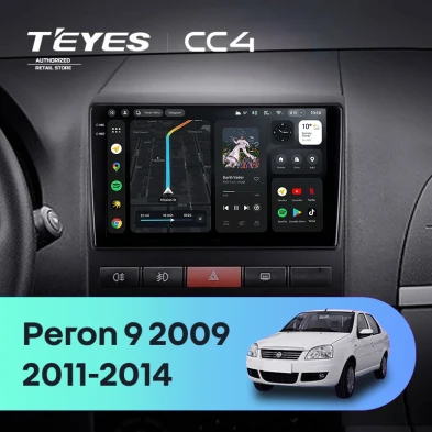Штатная магнитола Teyes CC4 8/128 Fiat Peron 9 2009 Idea (2011-2014)