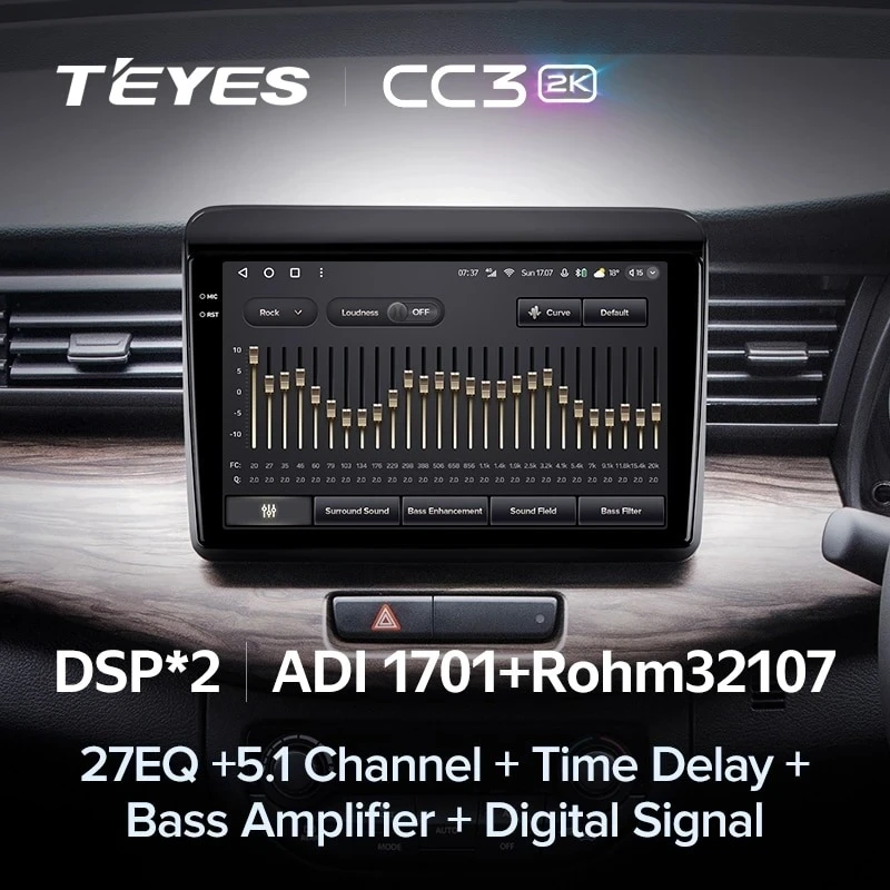 Штатная магнитола Teyes CC3 2K 6/128 Suzuki Ertiga (2018-2020)