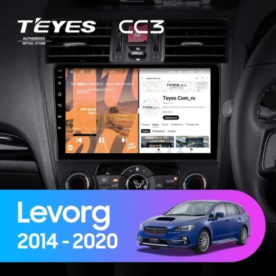 Штатная магнитола Teyes CC3 4/32 Subaru Levorg (2014-2020) F2