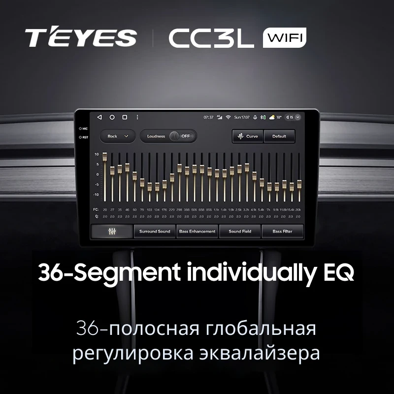 Штатная магнитола Teyes CC3L WiFi 2/32 Volvo S60 (2004-2010)