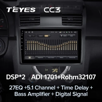 Штатная магнитола Teyes CC3 4/32 SsangYong Rexton Y250 2 (2006-2012)