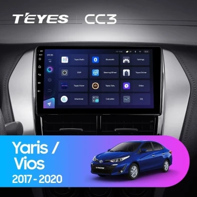 Штатная магнитола Teyes CC3 4/32 Toyota Yaris (2017-2020) F1