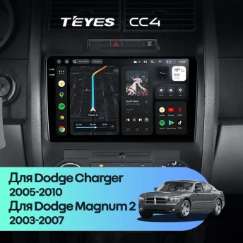 Штатная магнитола Teyes CC4 8/128 Dodge Magnum 2 (2003-2007)
