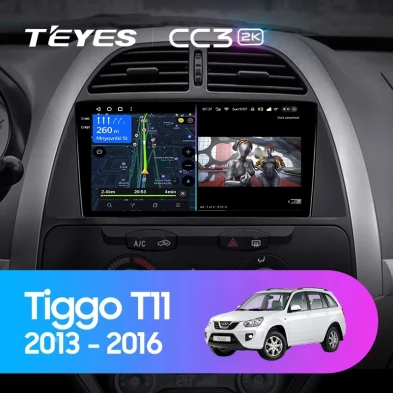 Штатная магнитола Teyes CC3 2K 4/64 Chery Tiggo T11 FL (2013-2016)