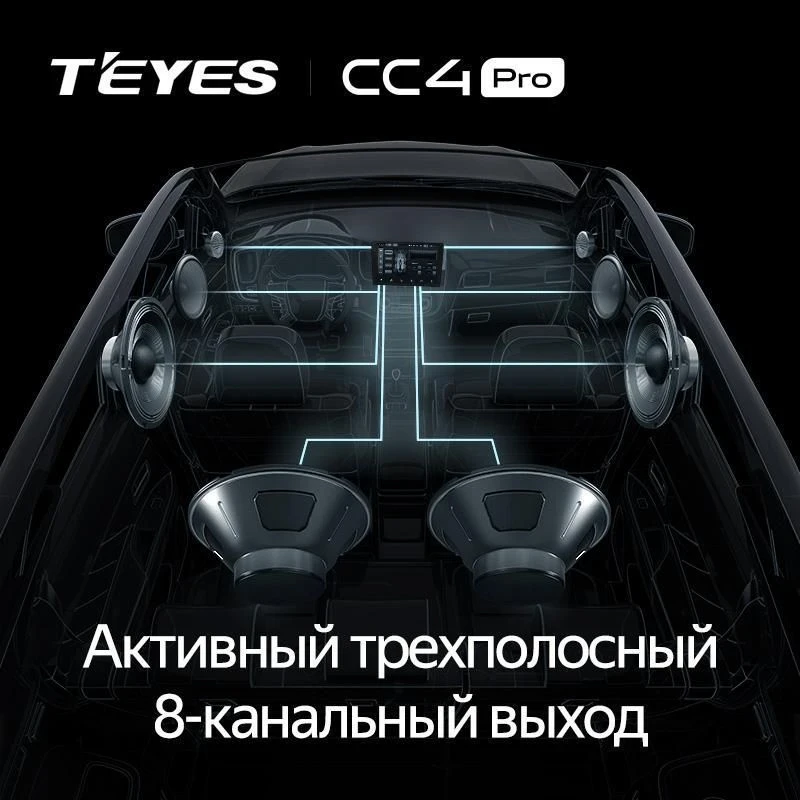 Штатная магнитола Teyes CC4 Pro 12/256 Audi RS3 1 (2011-2012) (13")