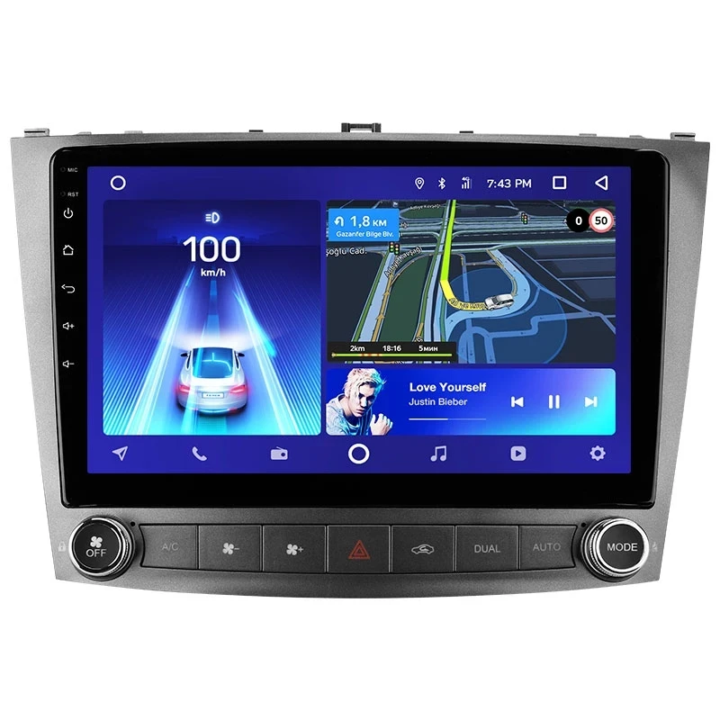 Переходная рамка Lexus IS250 XE20 (2005-2013) (Lp) (10")