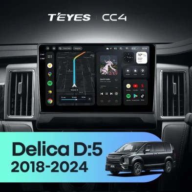 Штатная магнитола Teyes CC4 8/128 Mitsubishi Delica D:5 (2018-2024)