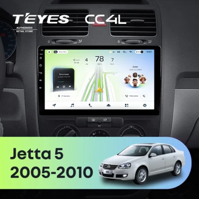 Штатная магнитола Teyes CC4L 6/64 Volkswagen Jetta 5 (2005-2010) F3