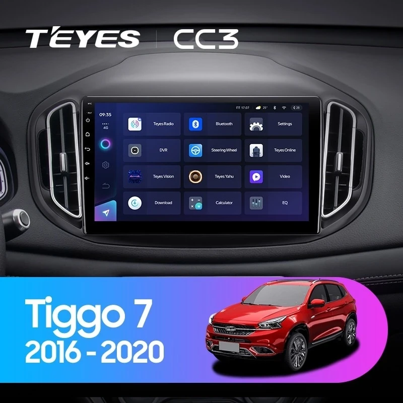 Штатная магнитола Teyes CC3 4/32 Chery Tiggo 7 (2016-2020) F2
