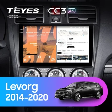 Штатная магнитола Teyes CC3 2K 360 6/128 Subaru Levorg VM (2014-2020) F1