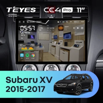 Штатная магнитола Teyes CC4 Pro 12/256 Subaru XV (2015-2017) F1 (11")